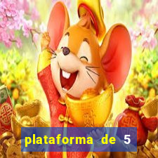 plataforma de 5 reais fortune tiger